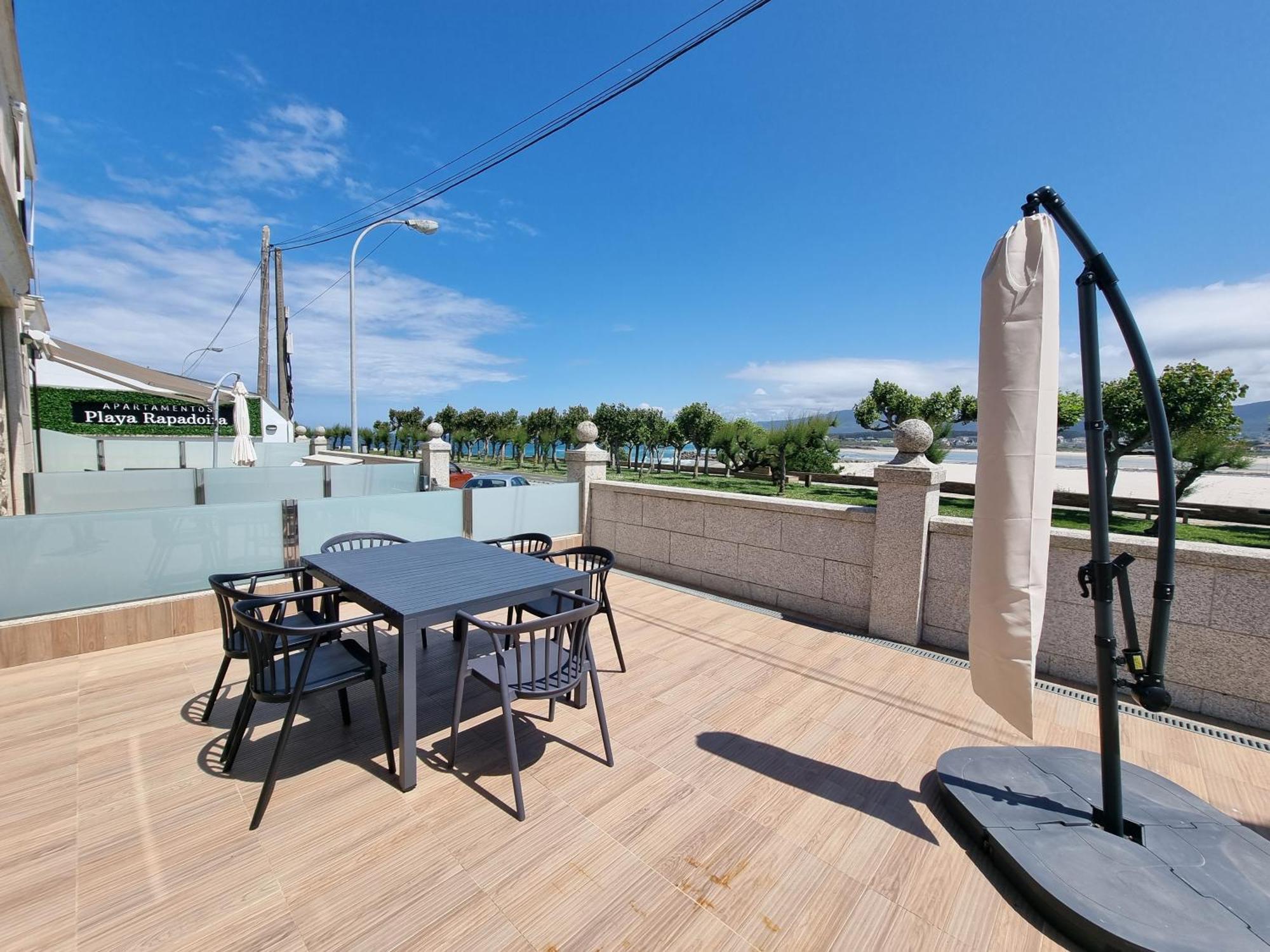 Foz Playa Rapadoira - Bajos Con Terraza 아파트 외부 사진