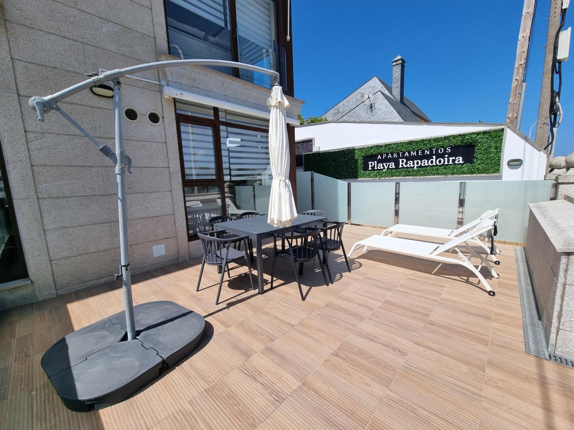Foz Playa Rapadoira - Bajos Con Terraza 아파트 외부 사진